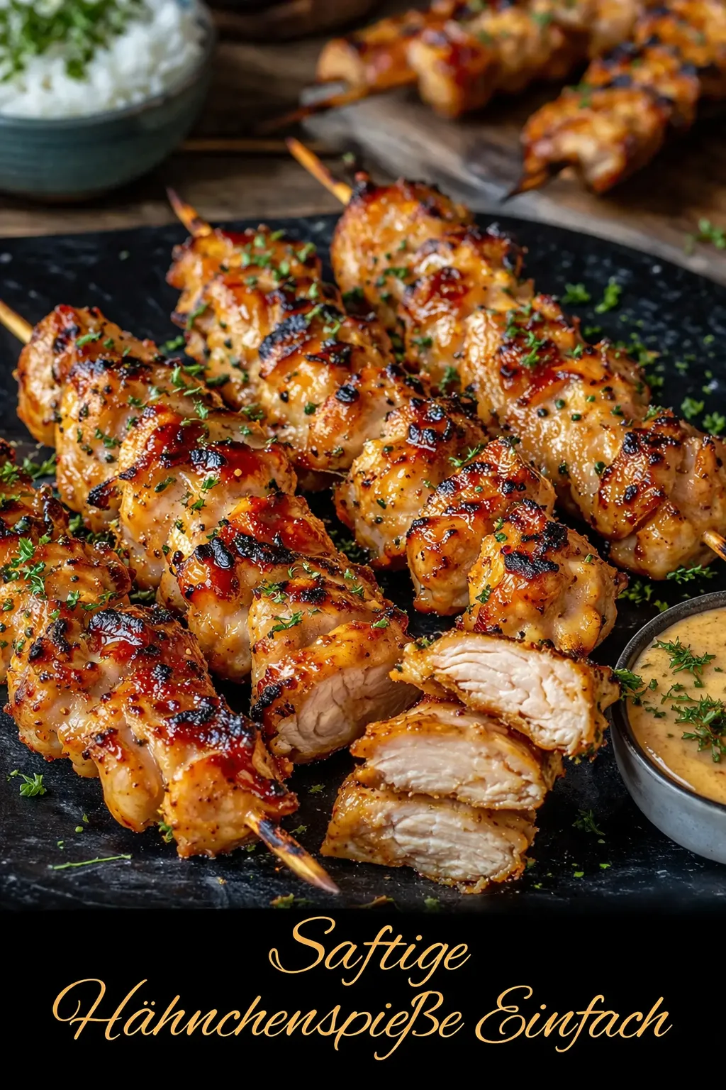 Schluss mit trockener Hühnerbrust! Saftige Hähnchenspieße Einfach & schnell zaubern. Erfahre alles über die 65°C-Regel und Low-Carb-Krusten. Jetzt lesen!