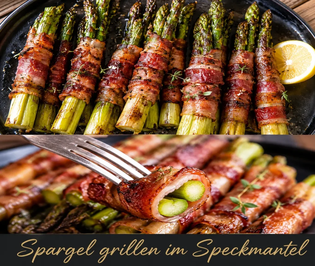 Kein matschiger Spargel mehr! Spargel grillen im Speckmantel mit Profi-Hacks: Warum Zucker Bitterstoffe killt & wie das Spargel-Floß funktioniert. Hier klicken!