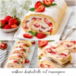 Erdbeer Biskuitrolle mit Mascarpone: Die geheimen Konditortricks für eine standfeste Füllung und einen rissfreien Teig – jetzt endlich erklärt!