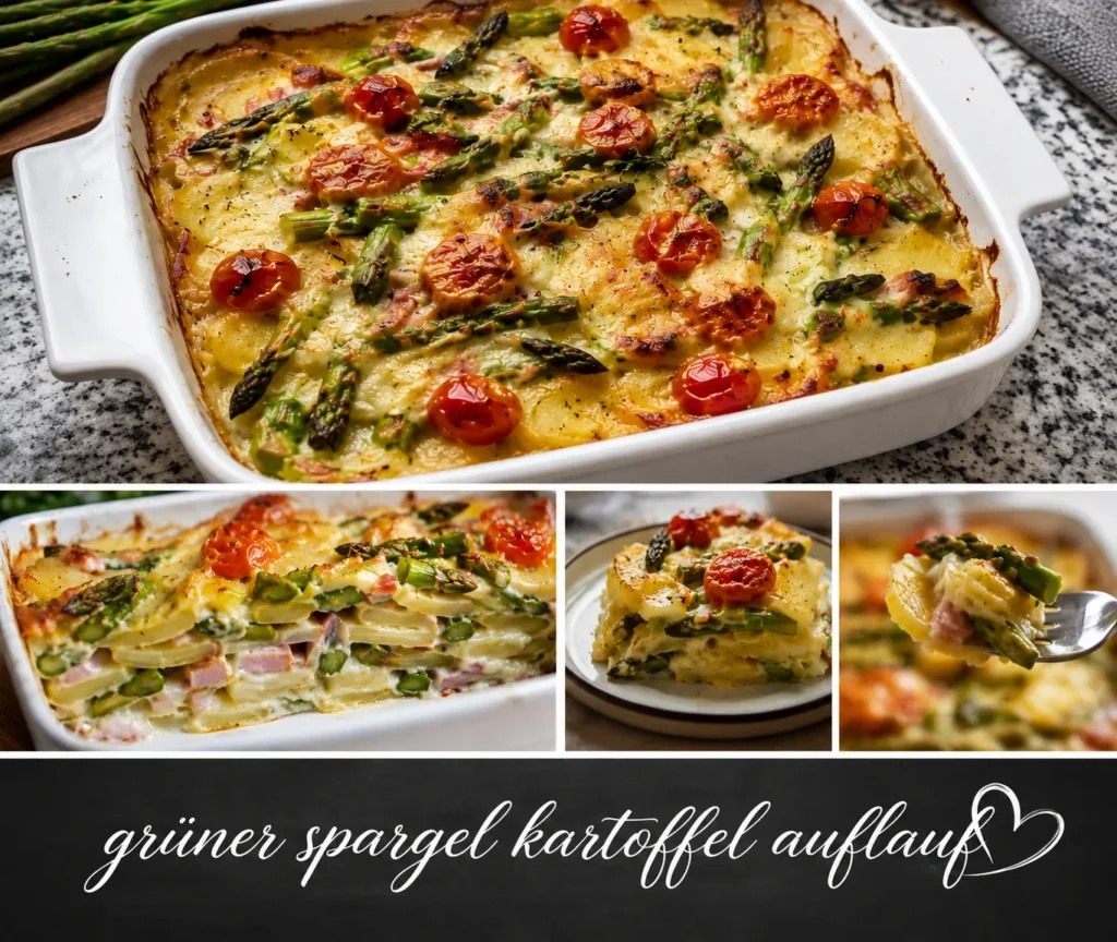 Keine Lust auf wässrige Saucen? Erfahre, wie dein grüner Spargel Kartoffel Auflauf perfekt cremig gelingt. Profi-Tipps zu Sorten & Garpunkten. Jetzt lesen!