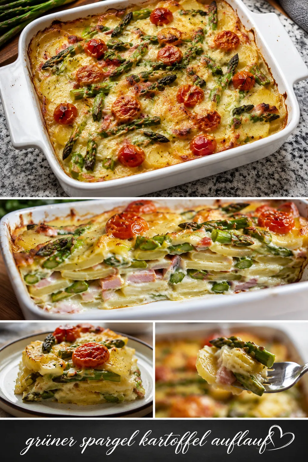 Keine Lust auf wässrige Saucen? Erfahre, wie dein grüner Spargel Kartoffel Auflauf perfekt cremig gelingt. Profi-Tipps zu Sorten & Garpunkten. Jetzt lesen!
