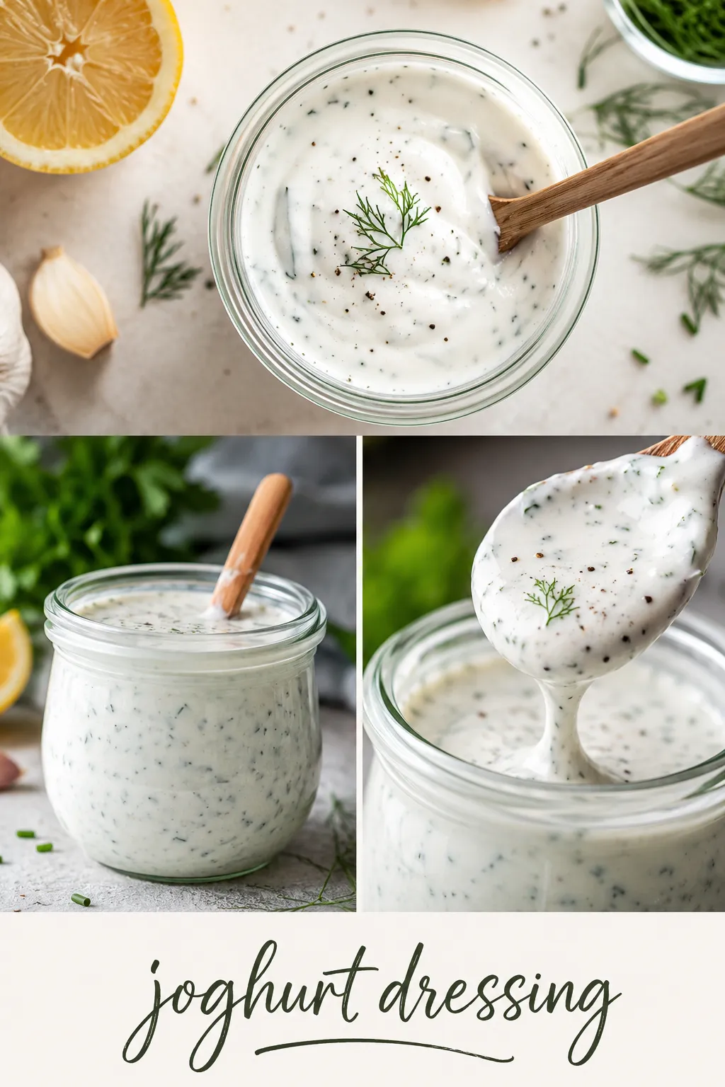 Wässriges Joghurt Dressing? Profis nutzen Chemie! Erfahren Sie, wie Bindemittel & Joghurt Ihre Salate retten