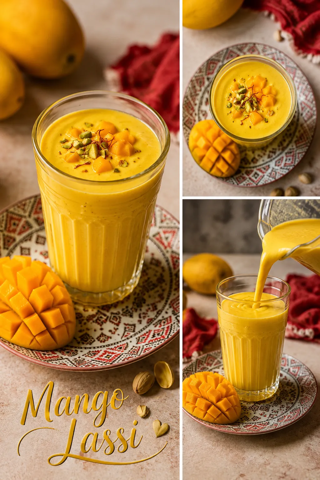 Warum schmeckt Mango Lassi im Restaurant besser? Entdecken Sie die geheimen Profi-Tricks für Textur und Geschmack direkt in Ihrer Küche! Jetzt lesen.