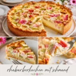 Rhabarberkuchen mit Schmand backen ohne Matschboden! Erfahre die Physik des Backens & warum Alufolie tabu ist. Hier klicken für das perfekte Rezept.