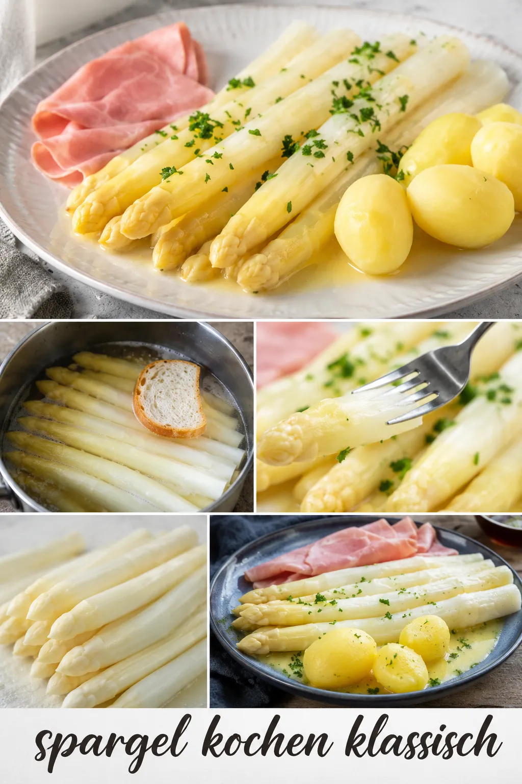 Spargel kochen klassisch: Erfahren Sie, warum Profis Brot in den Sud geben und wie er nie wieder bitter wird. Ihr ultimativer Guide für echtes Gourmet-Niveau.