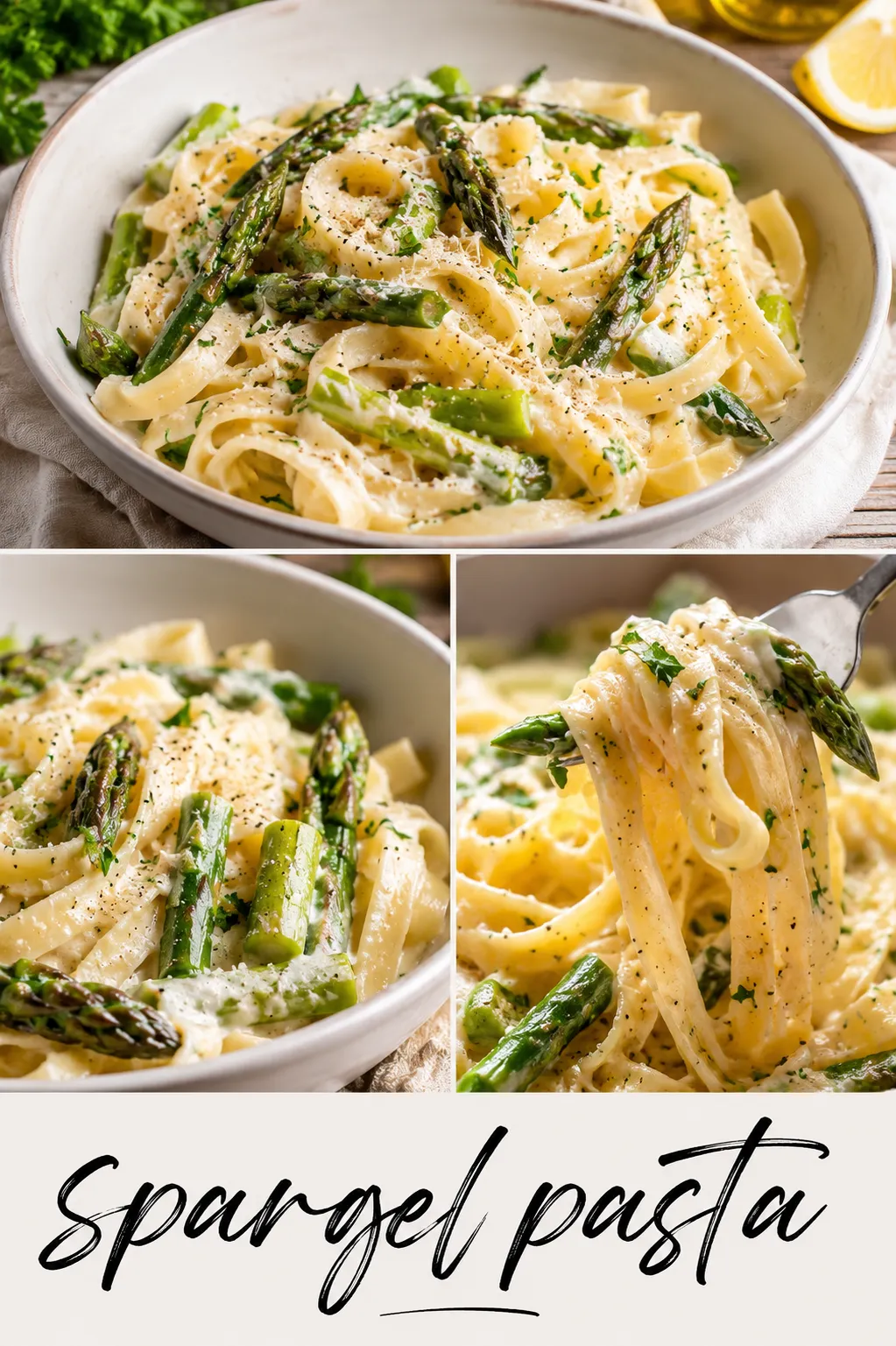 Lust auf Frühling? Entdecken Sie das Geheimnis der perfekten Spargel Pasta. Profi-Tipps gegen Bitterkeit und für die perfekte cremige Sauce. Jetzt lesen!