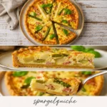 Wieso wird Ihre Spargelquiche matschig? Erfahren Sie die physikalischen Geheimnisse für einen garantiert krossen Boden & perfekt cremige Royale. Hier lesen!