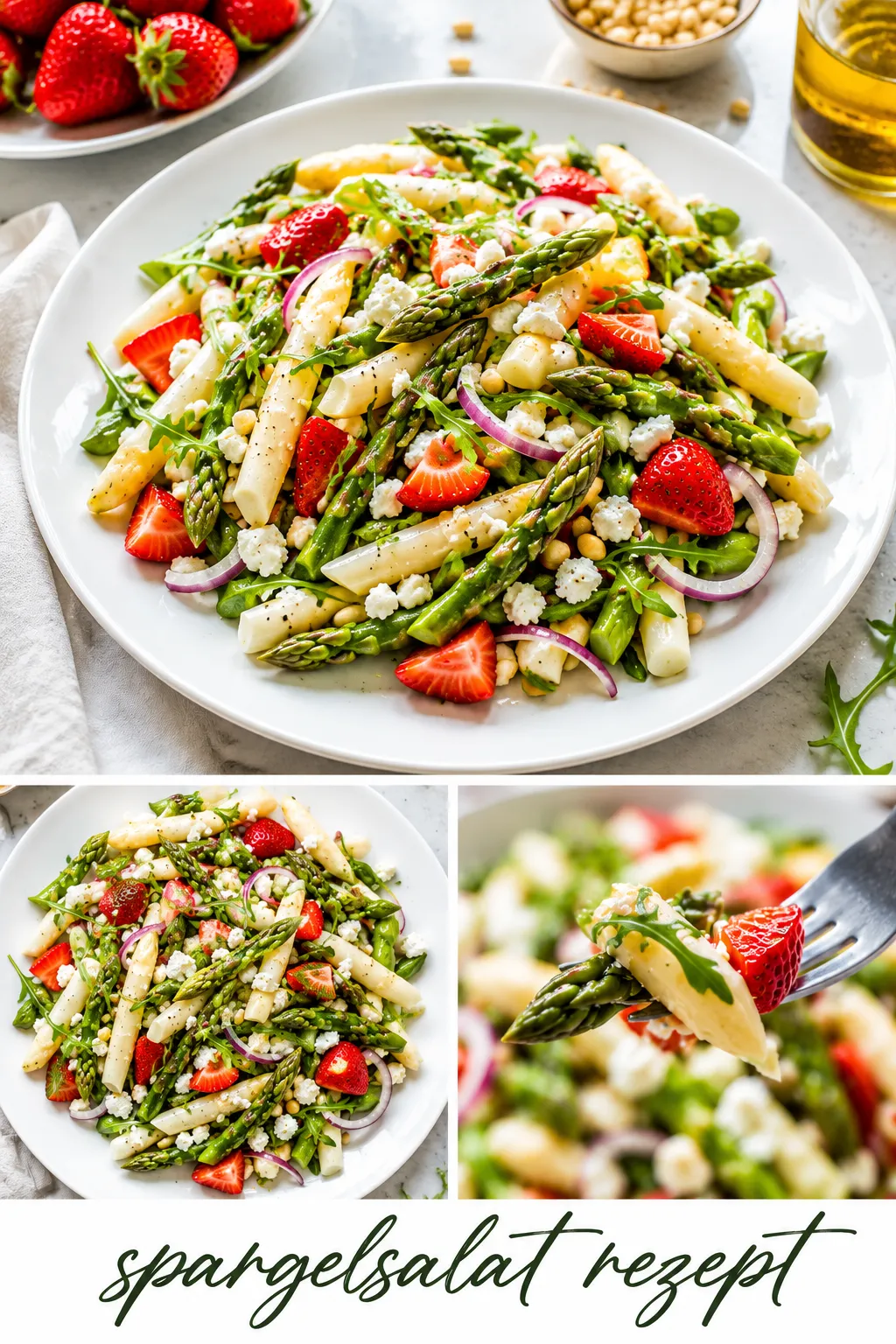 Nie wieder bitterer Spargel! Entdecken Sie das chemisch optimierte Spargelsalat Rezept für perfekten Biss & strahlendes Grün. Holen Sie sich das Geheimnis!