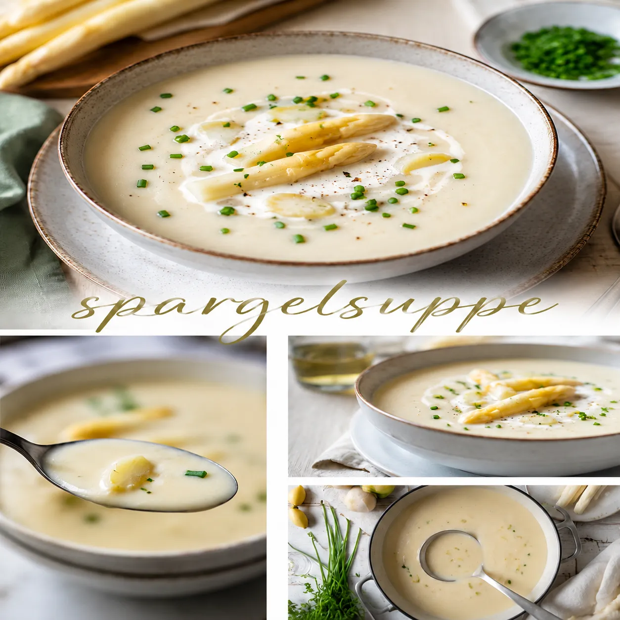 Ihre Spargelsuppe ist grau oder zu dünn? Wir zeigen Ihnen, wie Sie das Rezept retten und im Thermomix perfekte Ergebnisse erzielen. Hier klicken & meistern.
