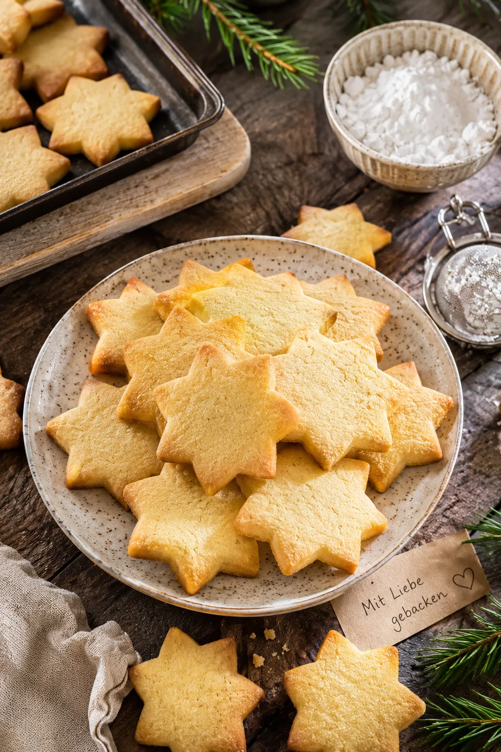 Klebriger Teig oder verlaufene Formen? Erfahren Sie, wie Ihre Butterplätzchen dank Küchenphysik perfekt formstabil bleiben und butterzart gelingen!