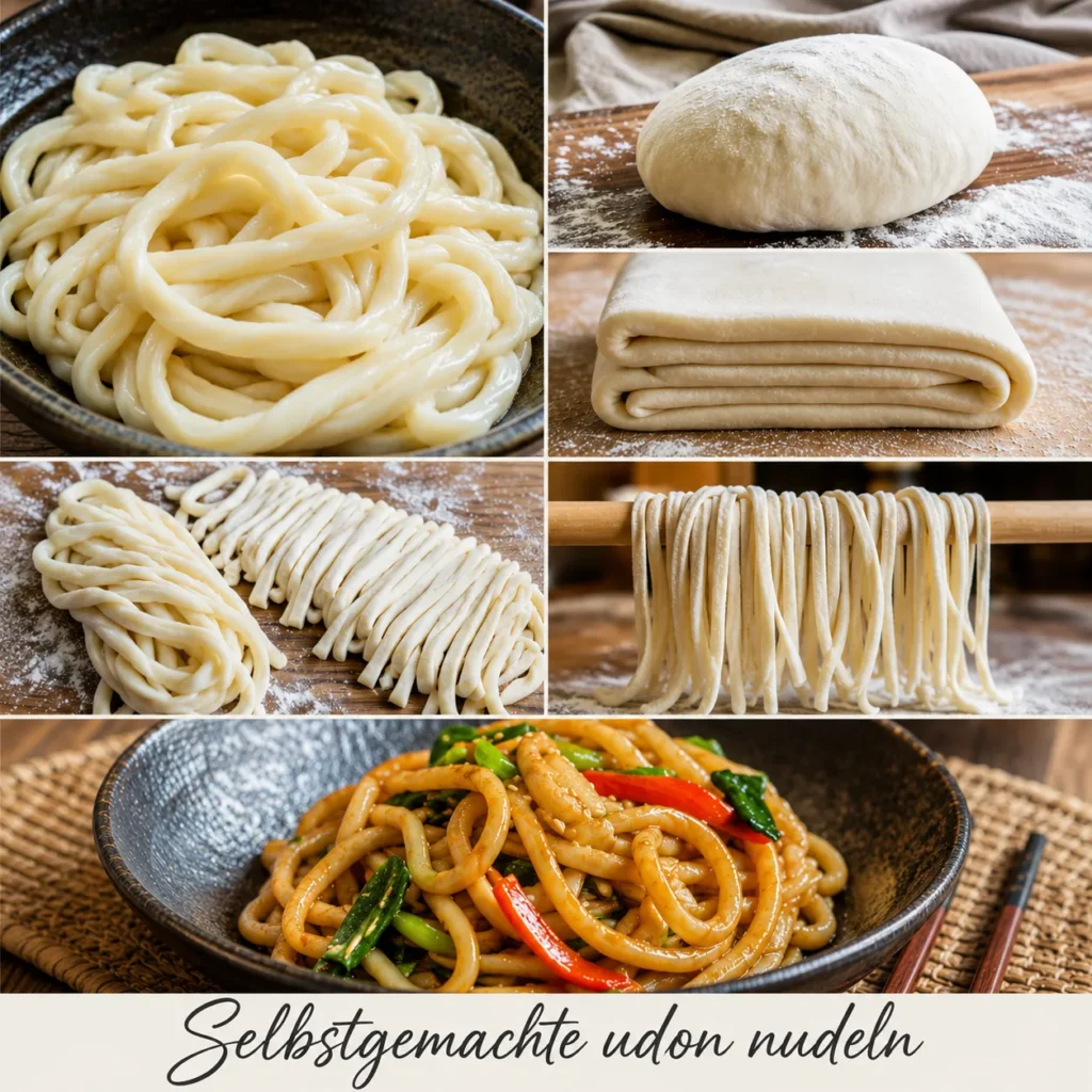 Vergessen Sie labbrige Pasta! Selbstgemachte Udon Nudeln gelingen mit diesem Guide garantiert elastisch, bissfest und ganz ohne Knete-Geruch.