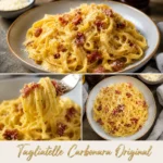 Schluss mit Rührei! Meistern Sie Tagliatelle Carbonara Original mit Rinderschinken & perfekter Emulsion abseits der Hitze. Hier geht's zum Rezept.