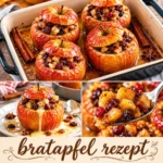 Ein perfektes Bratapfel Rezept nach Omas Art! Erfahren Sie, welche Sorte nicht zerfällt & wie Sie das Auslaufen der Füllung clever verhindern.