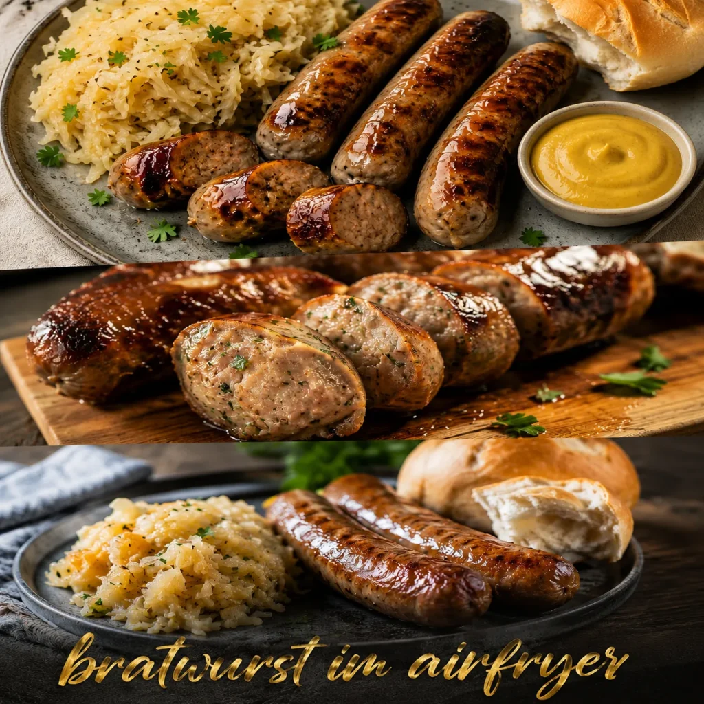 Keine Lust auf spritzendes Fett? Entdecken Sie, wie Ihre Bratwurst im Airfryer außen kross und innen maximal saftig wird. Jetzt Profi-Anleitung lesen!