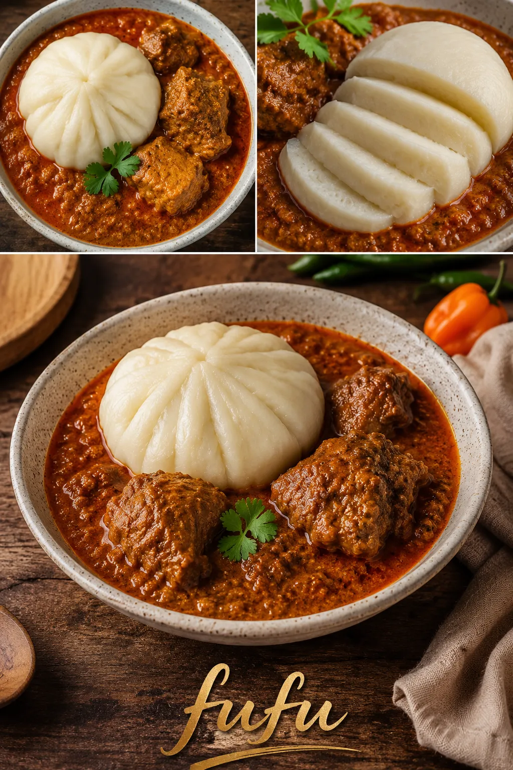 Was ist Fufu wirklich? Entdecken Sie das Geheimnis hinter Westafrikas Kult-Essen, die Physik des Schluckens und wie Ihnen das Ersatzrezept perfekt gelingt.