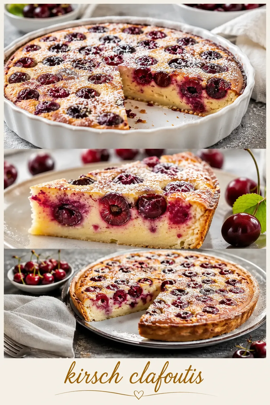 Ihr Kirsch Clafoutis schmeckt nach Rührei oder fällt zusammen? Unser wissenschaftlicher Back-Guide löst alle Konsistenz-Rätsel. Hier klicken!
