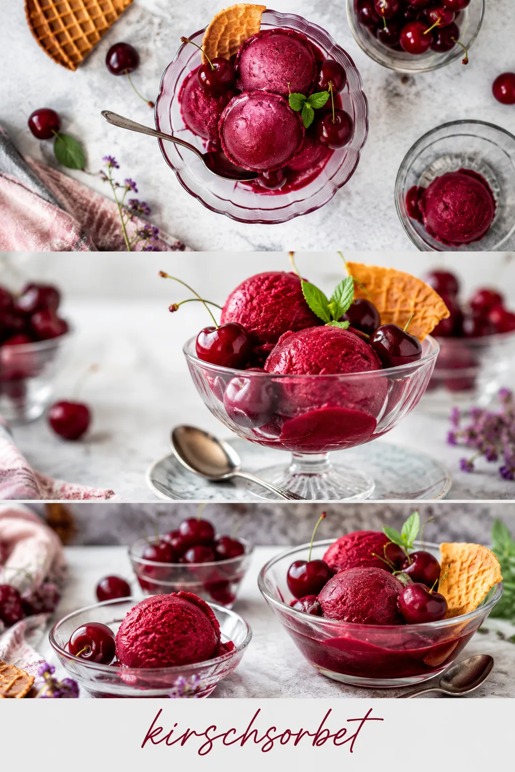 Lust auf perfektes Kirschsorbet? Entdecken Sie die physikalischen Geheimnisse für maximale Cremigkeit – ganz ohne Kristallbildung oder Alkohol. Hier klicken!