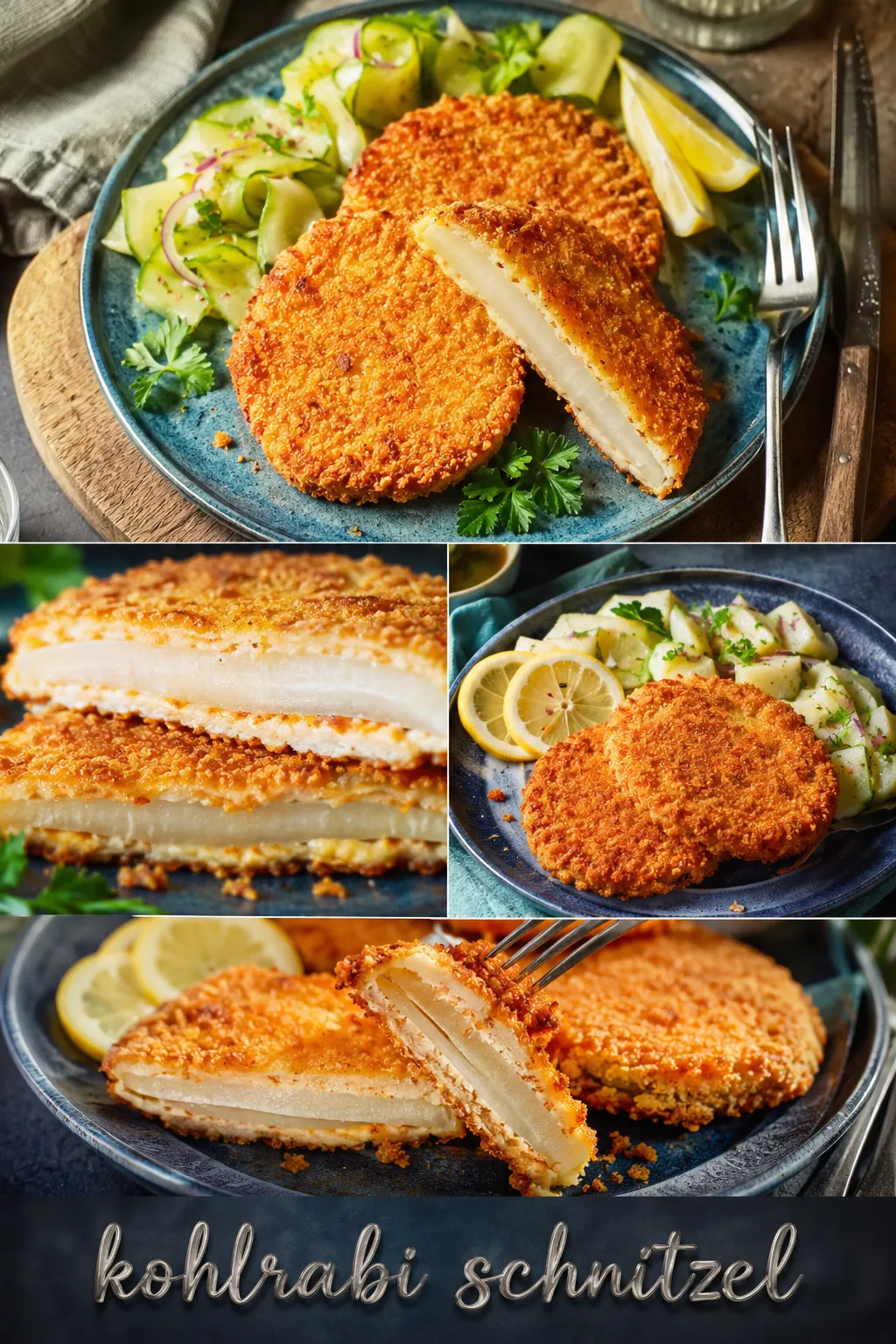 Panade abgerutscht? Unser Guide zeigt, wie dein kohlrabi schnitzel außen ultra-kross & innen saftig wird. Endlich fehlerfrei panieren!