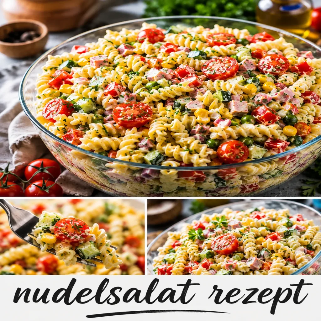 Genial & einfach: Entdecke das ultimative nudelsalat rezept mit dem Profi-Dressing-Trick. So bleibt dein Salat garantiert bis zum nächsten Tag saftig!