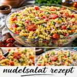 Genial & einfach: Entdecke das ultimative nudelsalat rezept mit dem Profi-Dressing-Trick. So bleibt dein Salat garantiert bis zum nächsten Tag saftig!