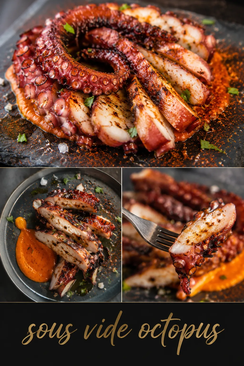 Kaugummi-Effekt adé! Mit sous vide octopus gelingt der Tintenfisch butterweich. Entdecken Sie die wissenschaftliche Gelinggarantie für Zuhause!