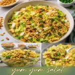 Knusprig, würzig, unschlagbar! Unser genialer yum yum salat gelingt in unter 15 Minuten. Hier geht's zum 100% schweinefleisch- & alkoholfreien Rezept.