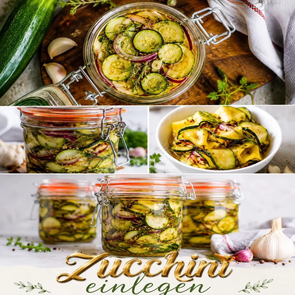 Zucchini einlegen leicht gemacht: Süß-sauer oder mediterran in Olivenöl. So bleibt die Sommerernte garantiert knackig und monatelang haltbar!