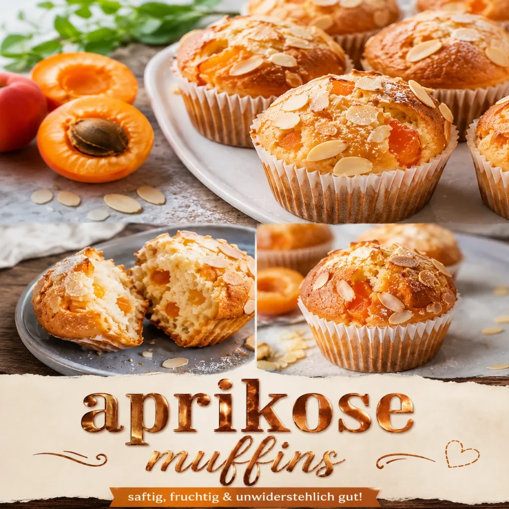 Lust auf fluffige Aprikose Muffins? Entdecken Sie das geheime Rezept für ultrasaftigen Rührteig ohne Austrocknen – perfekt für den Sommer!