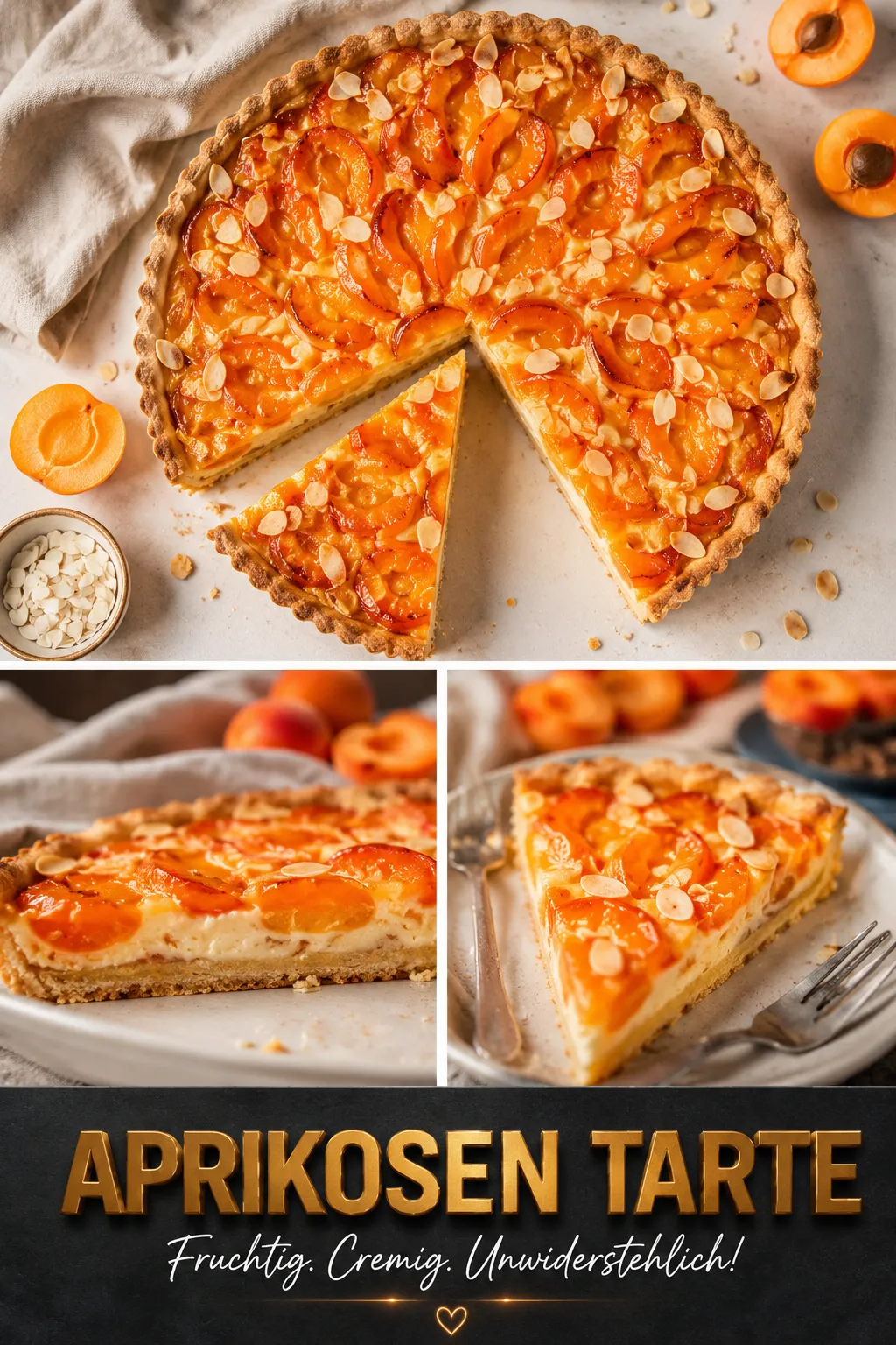 Perfekte Aprikosen Tarte ohne matschigen Boden! Wissenschaftliche Tipps & das gelingsichere Rezept für Ihre Tarte.