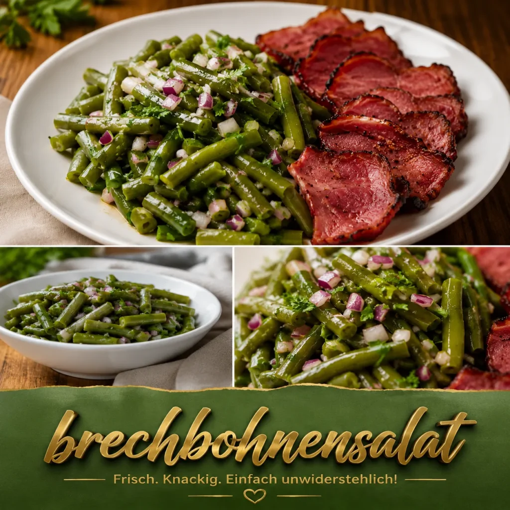 Omas klassischer Brechbohnensalat: Mit diesem einfachen Kräuter-Geheimnis wird der Salat unwiderstehlich knackig und aromatisch. Jetzt Rezept entdecken!