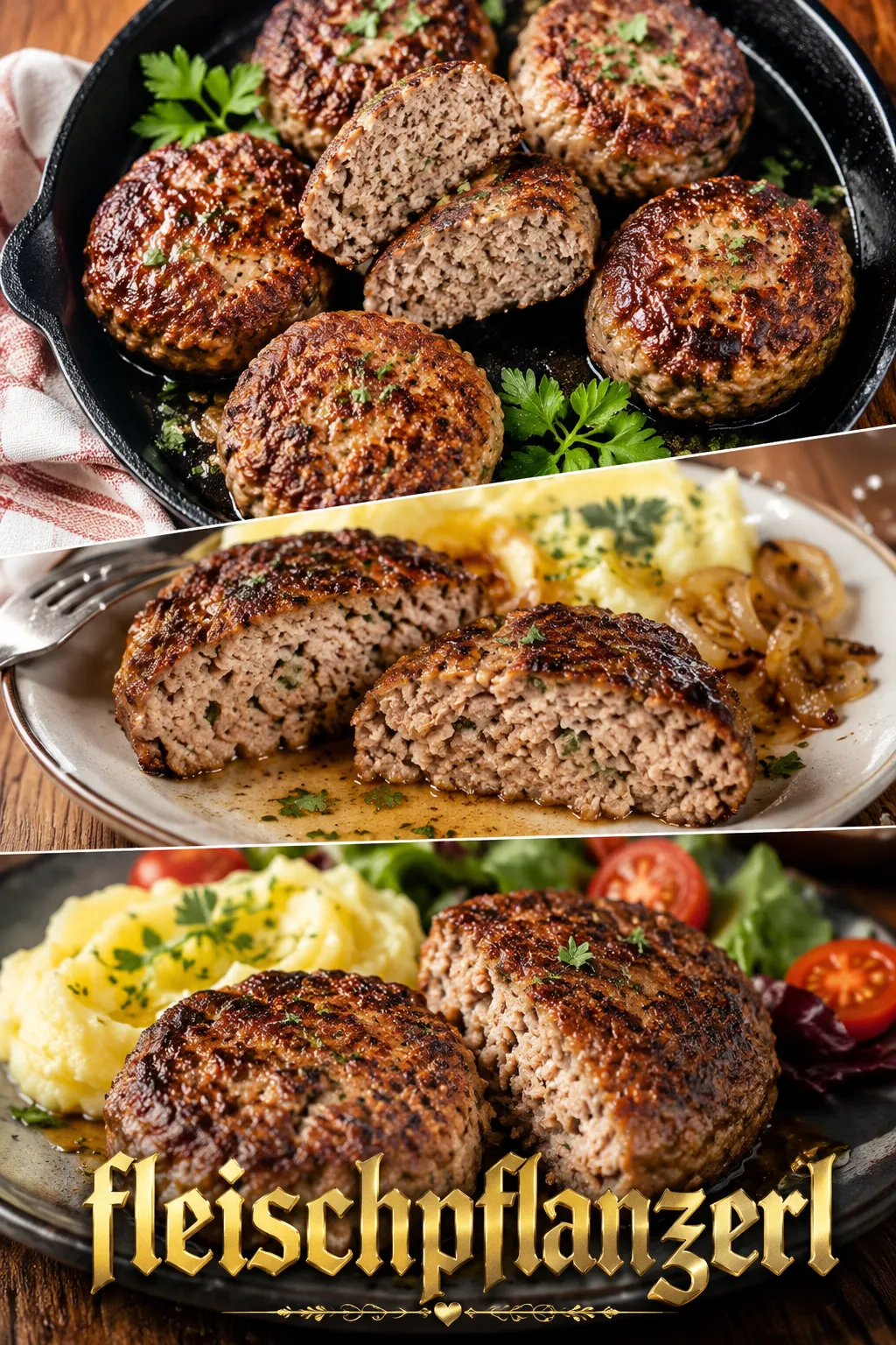 Lust auf echte bayerische Küche? Entdecke das Geheimnis für saftige Fleischpflanzerl! Tipps für die perfekte Kruste & Konsistenz direkt vom Profi.