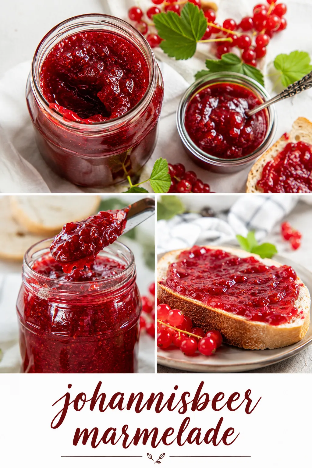 Johannisbeer marmelade selber machen wie ein Profi! Vermeiden Sie klebrigen Gummi-Effekt und bittere Noten mit unserem wissenschaftlichen Guide. Hier klicken!