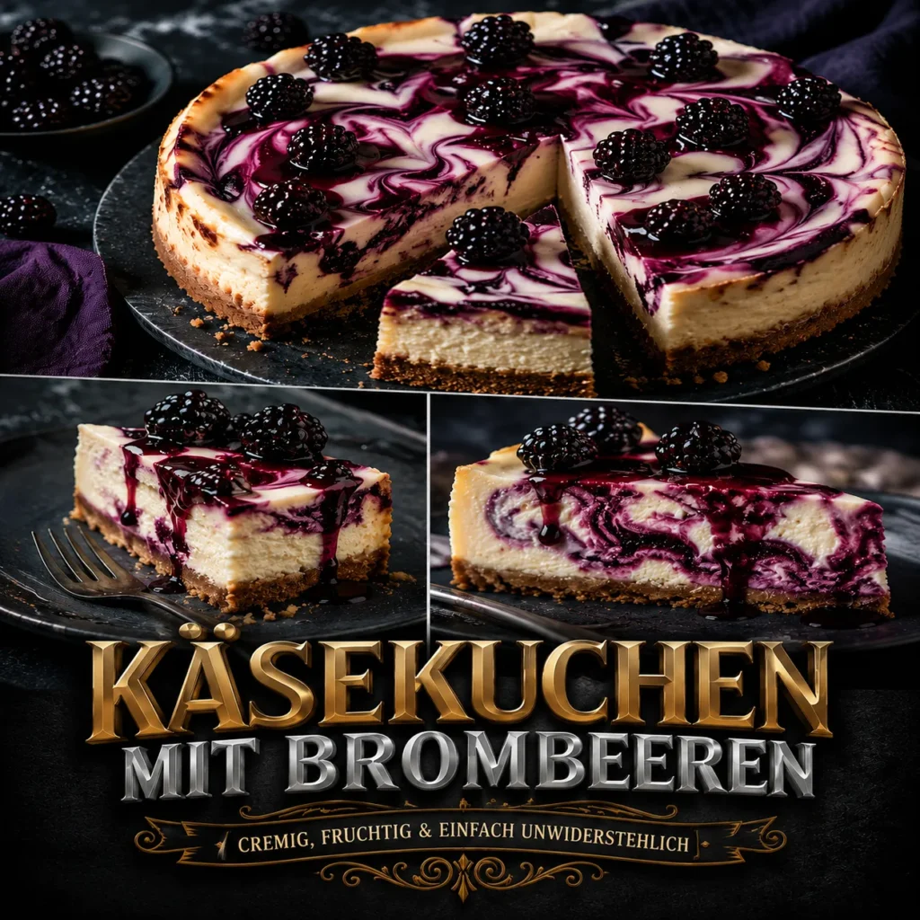 Sämige Quarkcreme trifft fruchtige Beeren: So gelingt der beste käsekuchen mit brombeeren ohne Risse. Entdecke gelingsichere Profi-Tipps!