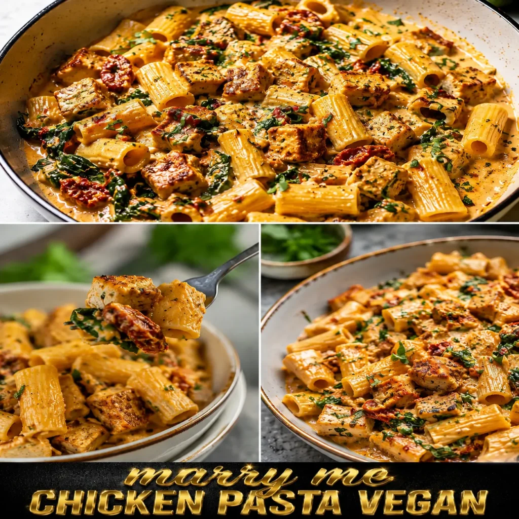 Lust auf die beste marry me chicken pasta vegan? So gelingt die cremigste Sauce ohne Gerinnen. Hier klicken & nachkochen!