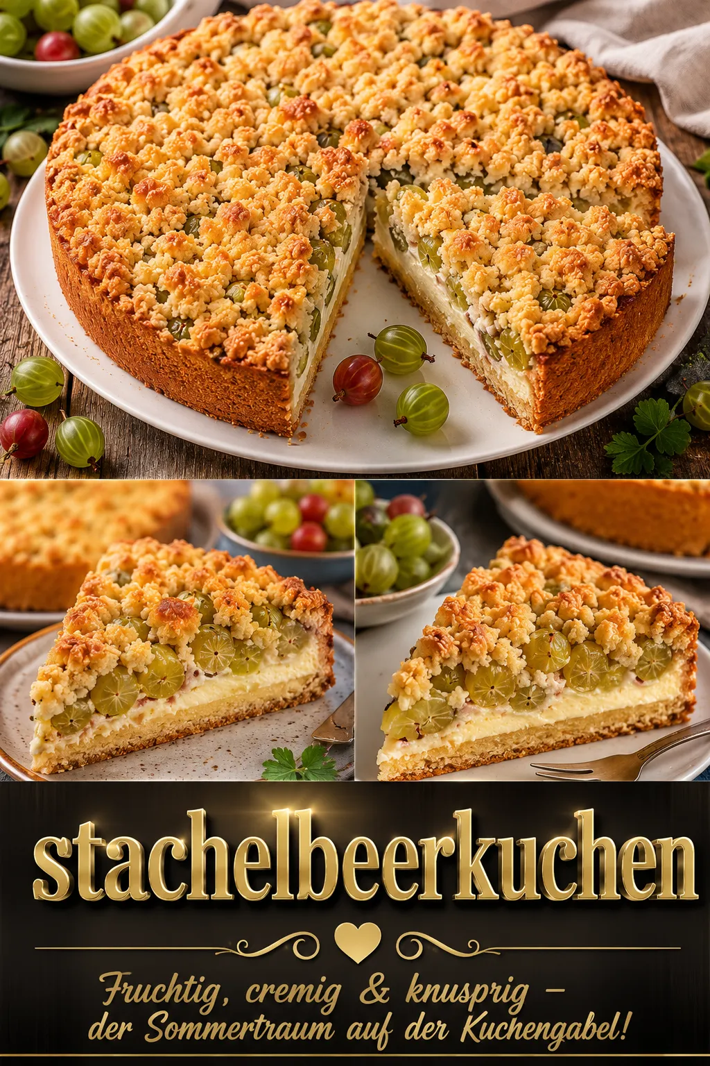 Ihr Stachelbeerkuchen wird matschig? Mit diesem wissenschaftlichen Back-Hack gelingt die Kruste garantiert. Jetzt das traditionelle Rezept nachbacken!