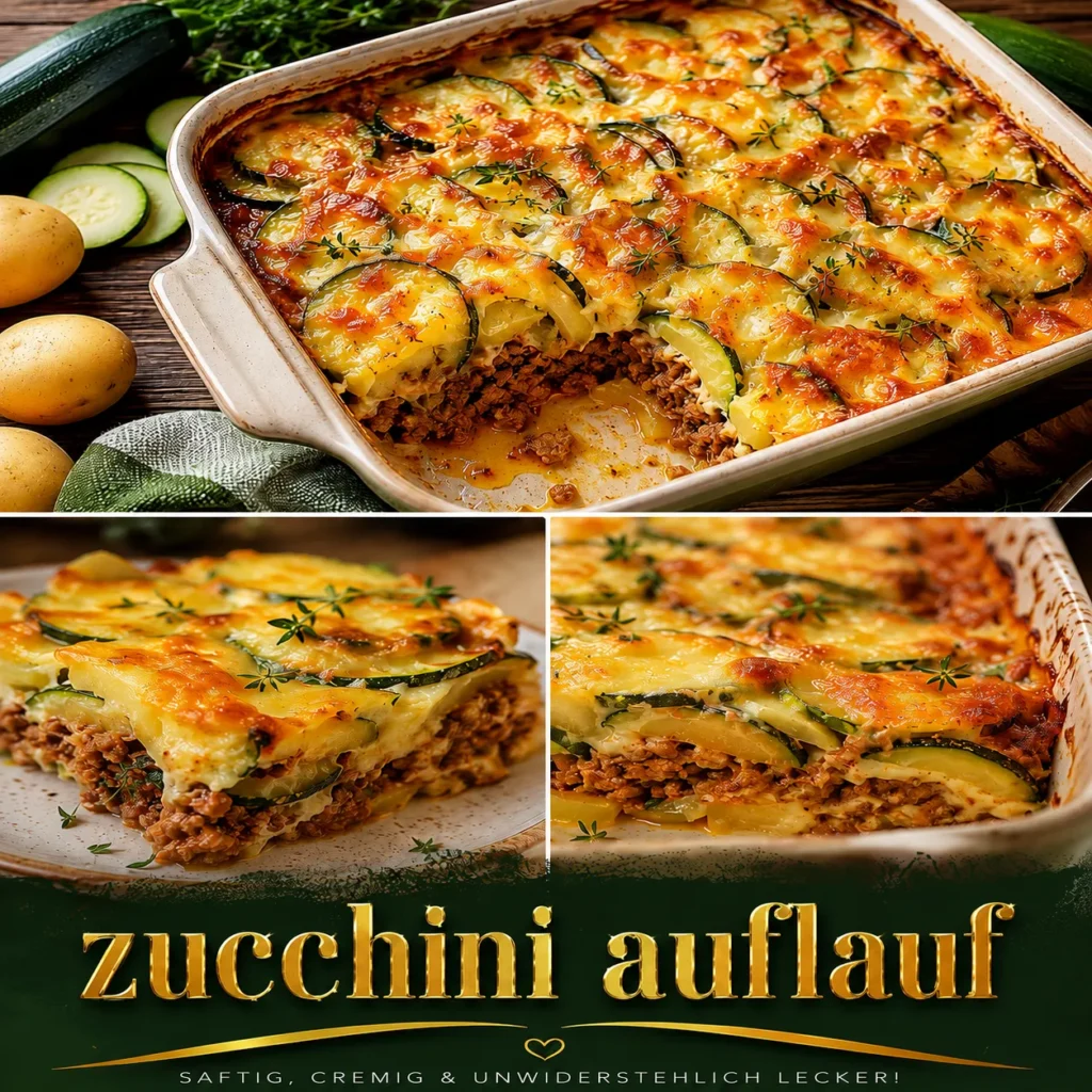 Nie wieder wässriger Zucchini Auflauf! Entdecken Sie das gelingsichere Rezept, geniale Entwässerungs-Tricks & wie Sie harte Kartoffeln im Ofen vermeiden.