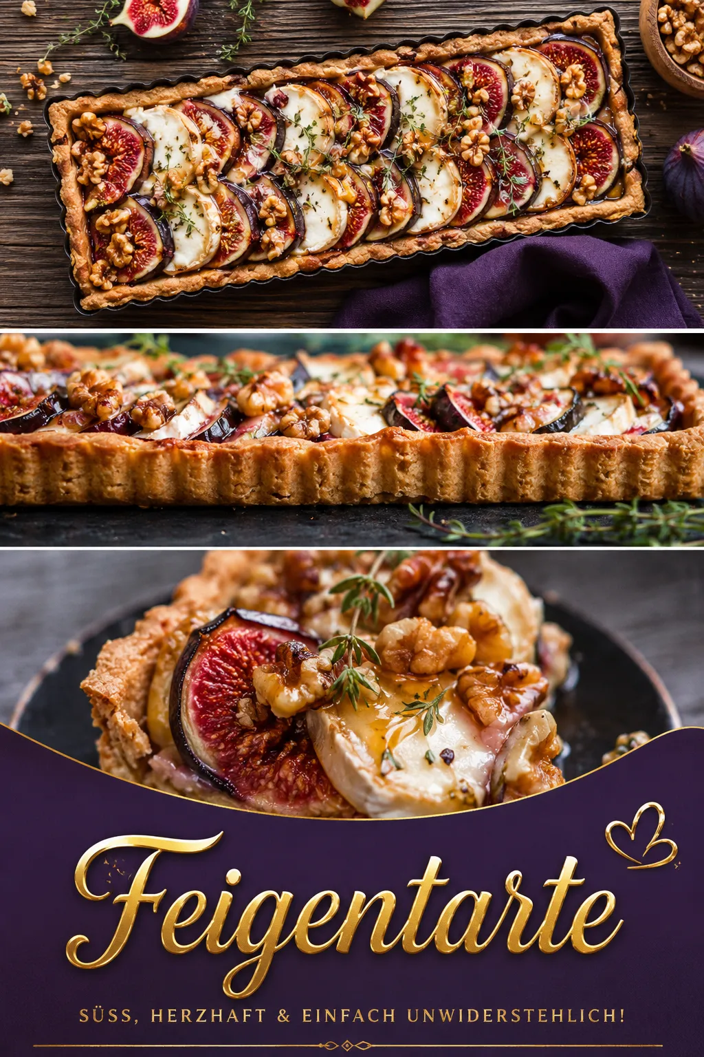 Die beste Feigentarte backen: Von süßer Frangipane bis zu würzigem Ziegenkäse. Profi-Tipps für den perfekten Mürbeteig & Knusper-Boden!