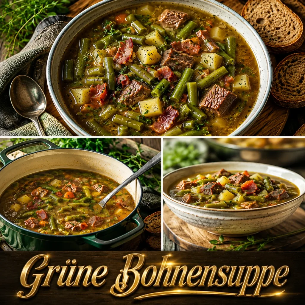 So gelingt die perfekte grüne bohnensuppe nach Omas Art! Geheimnisse für sämige Textur & vollen Geschmack. Jetzt das Rezept entdecken!