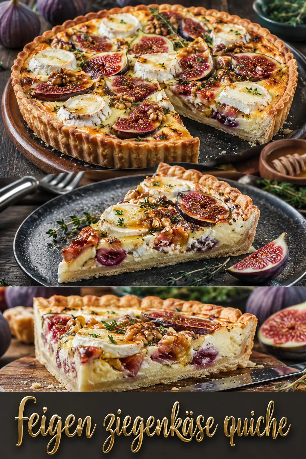 So gelingt die Feigen Ziegenkäse Quiche garantiert ohne matschigen Boden! Profi-Tipps & Schritt-für-Schritt-Anleitung für Genießer.