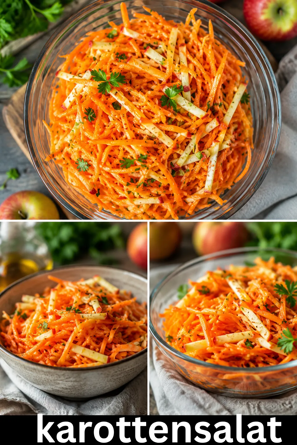 Warum wird dein Karottensalat wässrig? Entdecke die Kochemie & Tricks für perfekten Knack! Jetzt das Profi-Rezept nachkochen.