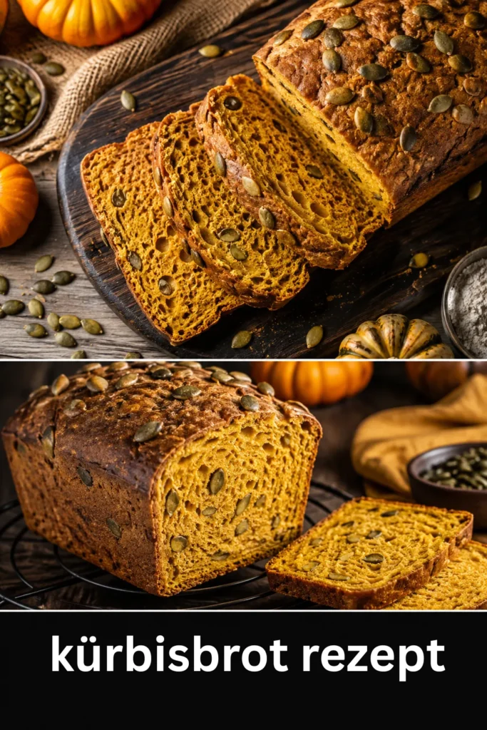 Kürbisbrot Rezept: So wird Ihr Brotleib extrem saftig & luftig. Das Geheimnis perfekter Krumenstruktur jetzt nachbacken!