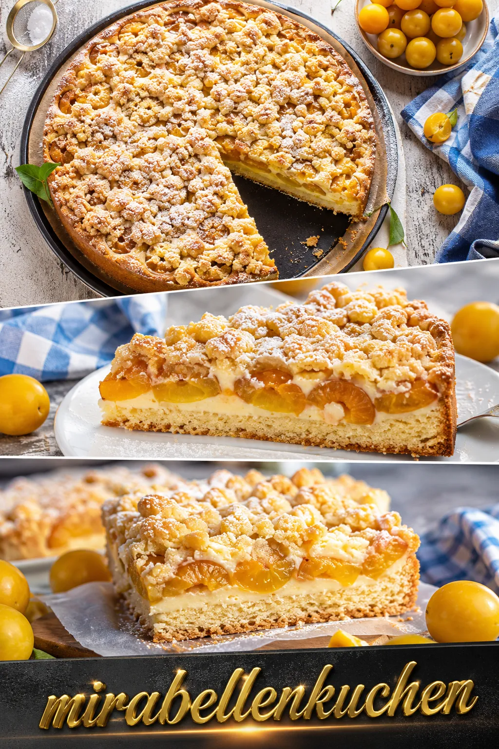 Der beste Mirabellenkuchen vom Blech: Omas Landfrauen-Geheimnis gegen Saftmatsch! Entdecken Sie gelingsichere Profi-Tipps für Schmand & Knusperstreusel.