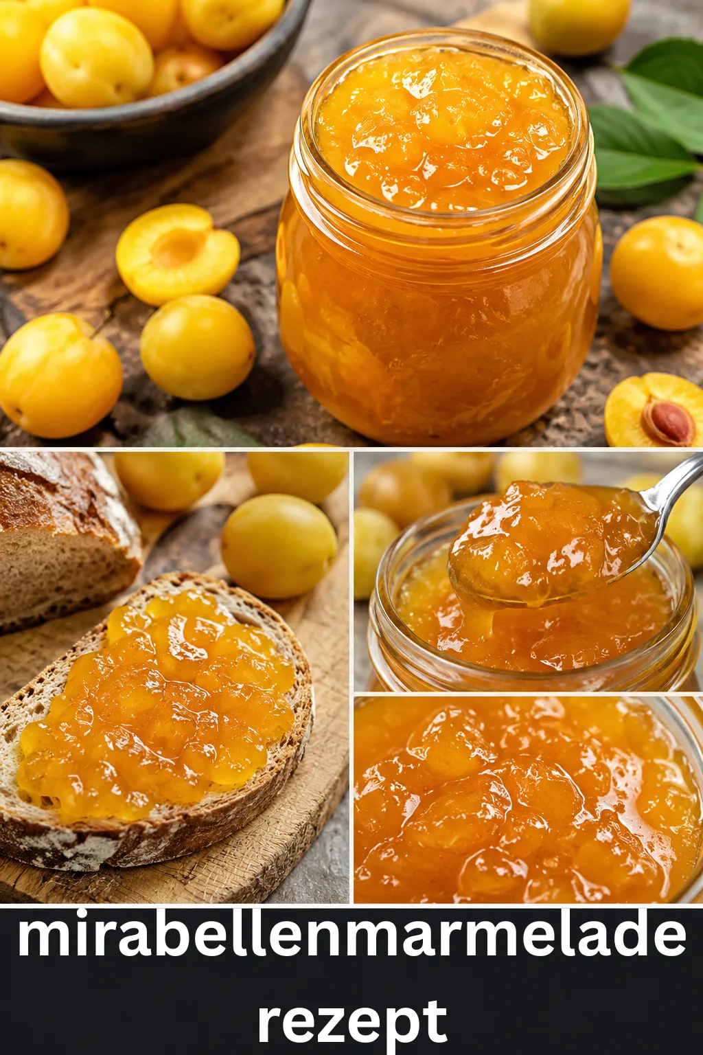 Süß, fruchtig & perfekt geliert: Das beste Mirabellenmarmelade Rezept mit Geliergarantie! So fängst Du den Sommer im Glas ein. Jetzt nachkochen!