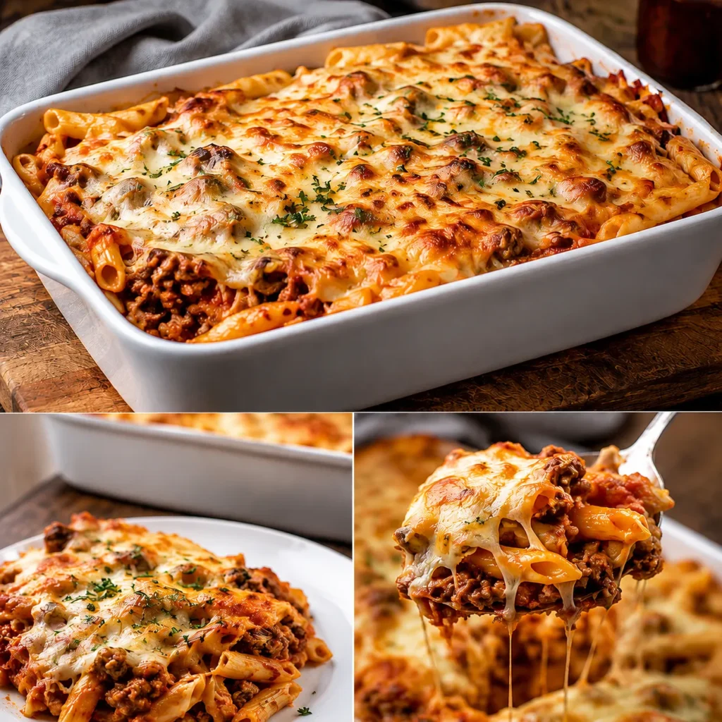 Nie wieder trockener Nudelauflauf mit Hackfleisch! Mit diesem einfachen Trick wird er unvergleichlich saftig. Entdecke das gelingsichere Rezept!