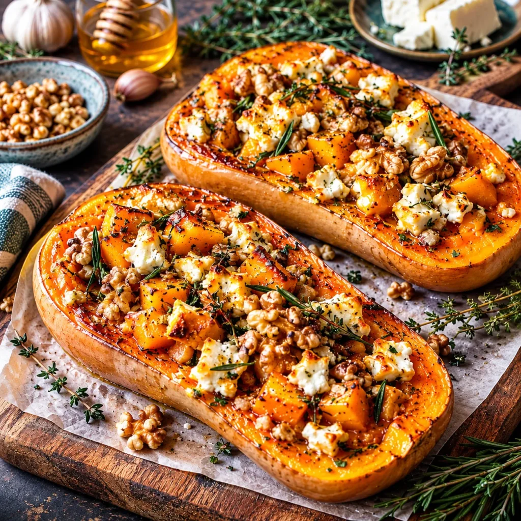 Perfektes Butternut Kürbis Rezept aus dem Ofen! Inklusive Mikrowellen-Trick & Profi-Tipps für cremiges Fruchtfleisch und feine Röstaromen.