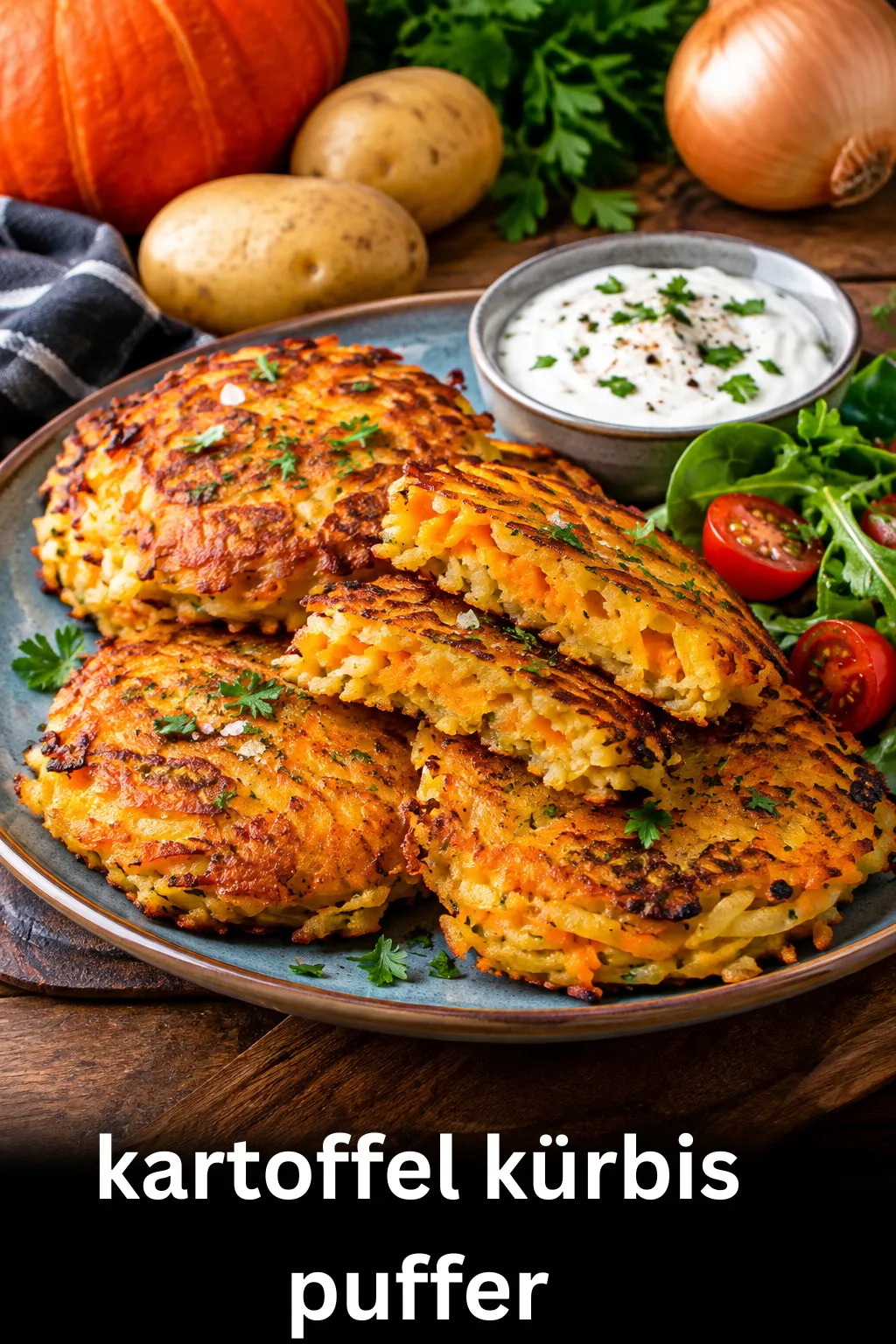 Nie wieder matschige kartoffel kürbis puffer! Physikalische Profi-Tipps für maximale Krossheit aus der Pfanne & Airfryer. Hier klicken!