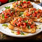 Bruschetta Rezept wie vom Italiener: Knuspriges Brot & saftige Tomaten ohne Durchweichen! Jetzt die besten Profi-Tricks entdecken.
