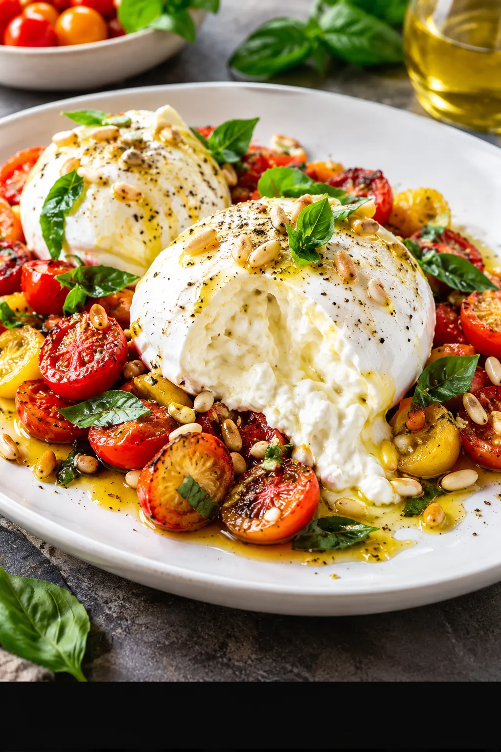 Perfekter Genuss mit burrata: Entdecken Sie die physikalischen Geheimnisse der perfekten Textur und wie Sie den Käse optimal in der Küche einsetzen.